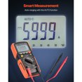 thumbnail image 4 of KFFKFF Digital Multimeter, 6000-Count TRMS DC/AC Voltmeter Current Tester, Auto-Ranging Multimeter, 4 of 9