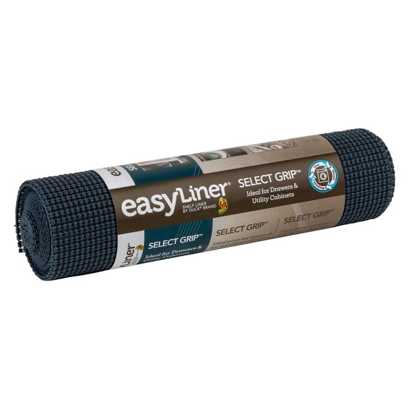 Select Grip EasyLiner Brand Shelf Liner, Navy Blue, 12 in. x 10 ft.