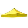 thumbnail image 2 of Square Replacement Canopy Gazebo Shelter Shade for Summer - Waterproof & Yellow, 2 of 8