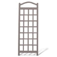 thumbnail image 1 of Dura-Trel Cambridge 28 by 75 Inch Outdoor Garden Patio Trellis, Mocha, 1 of 8