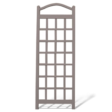 Dura-Trel Cambridge 28 by 75 Inch Outdoor Garden Patio Trellis, Mocha
