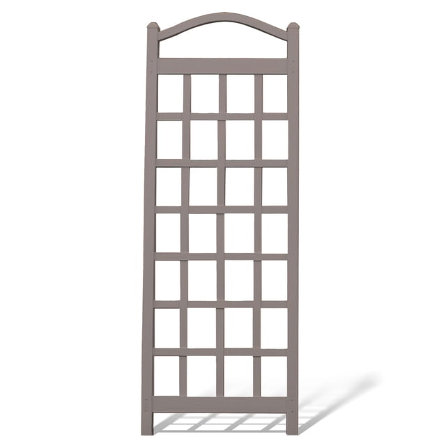 Dura-Trel Cambridge 28 by 75 Inch Outdoor Garden Patio Trellis, Mocha
