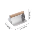 thumbnail image 3 of Kbndieu Meat Press Stainless Steel Meatloaf Meat Press Round Block Burger Press Kitchen Tool Meat Press Pad Home Essentials, 3 of 6