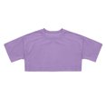 thumbnail image 1 of Crop Tops For Girls Short Sleeve Shirt Girls Summer Tops Neck Slim Fit Tops Basic Tee, 1 of 4