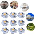 thumbnail image 4 of Light Source Chip, LED Lamp Bead High Power 0.5W 5V 25Pcs Easy To Install With Aluminum Plate For DIY Lighting Fixtures For Flashlights Yellow Light: 588-590NM, 4 of 8
