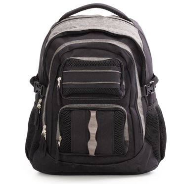 Jetstream School Backpack with Comfortable Padded Back Panel, Back Pack