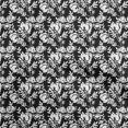 thumbnail image 1 of oneOone Velvet Black Fabric Floral Sewing Material Print Fabric By The Yard 58 Inch Wide, 1 of 4