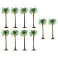 thumbnail image 2 of KLKCMS 10X Model Trees Tree Coconut Palm Park Rainforest Scenery Dioramas H 15cm, 2 of 9