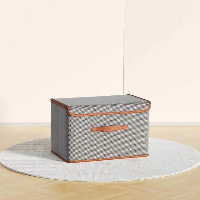 PRETXORVE Thickened and Large Capacity Zippered Non-woven Home Storage for Convenient Organization Of Quilts