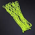 thumbnail image 3 of EeaseCA Night Glowing Luminous Basketball Net Nylon Braided Standard Professional Basketball Net Heavy Duty Thick Net Basketball Net (Green), 3 of 7