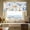 Multi-color#1, variant on pstuiky 2D Printed Kitchen Curtain Short Panels Washable Decorative Window Curtains Kitchen Window Sink Breakfast Nook Polyester Light Filtering Privacy Tier Curtain Set with Valance
