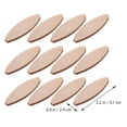 thumbnail image 2 of Phenofice 100Pcs Light Brown Wood Joining Biscuits for Home Use with Jointing Strength, 2 of 8