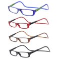 thumbnail image 2 of +2,5 Lunettes de Lecture Magnétiques Bicolores (4 Paires), 2 of 4