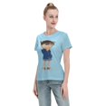 thumbnail image 4 of T-Shirt Basique à Manches Courtes pour Femmes Detective Conan Conan, 4 of 6