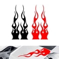 thumbnail image 4 of MYG Autocollant Vinyle à Flamme Bricolage Imperméable pour Voiture Moto Réservoir d'Essence Fende 15cm, 4 of 4
