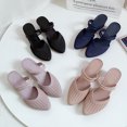thumbnail image 4 of Women's High-Heeled Sandals Slippers Pure Color Women's Sandals for Going Out, 4 of 7