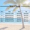 thumbnail image 2 of Summer Savings!Dvprdro Womens Fashion Color Block One Piece Swimsuits Summer Trendy Deep V Neck Mesh Back Tie Bathing Suits with Chest Pad, 2 of 5