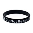 thumbnail image 1 of Decodeary 10Pcs Silicone Bracelet Bracelets Simple Style Rubber Wristband Decoration Black, 1 of 6