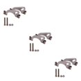 thumbnail image 3 of Youkk Car s Performance 5 inch Mild Steel Exhaust Split Flange Flat Oval Replacement Style A 3Set, 3 of 6