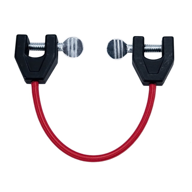 Lucky Bums Kids Easy Wedge Ski Bungee Cord Removable Training Aid, Red