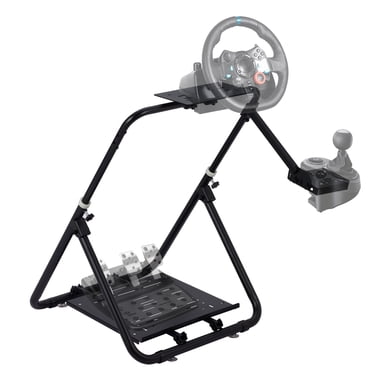Support de Cockpit de Simulateur Yiwa, Support de Volant de Course Sim pour Jeux de Course