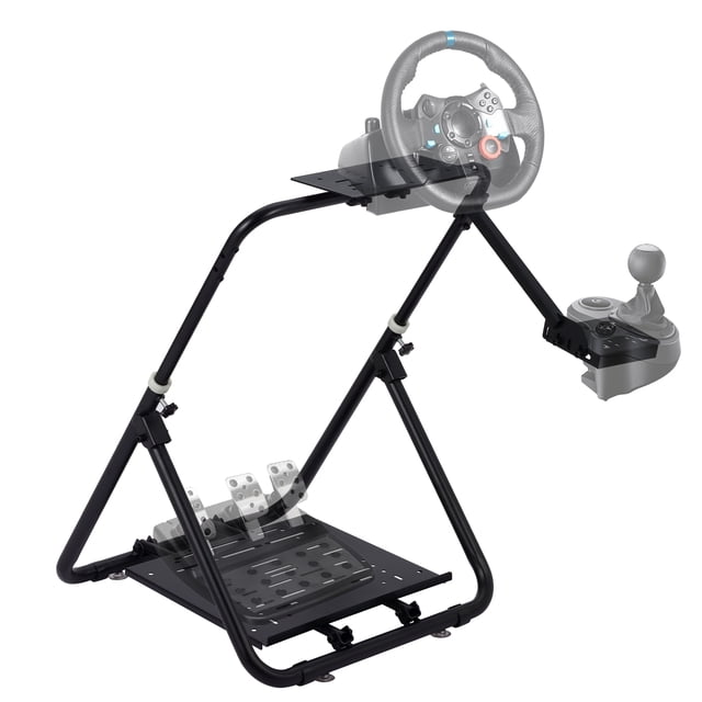Support de Cockpit de Simulateur Yiwa, Support de Volant de Course Sim pour Jeux de Course