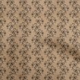 thumbnail image 1 of oneOone Viscose Chiffon Light Brown Fabric Asian Block Sewing Craft Projects Fabric Prints By Yard 42 Inch Wide, 1 of 4