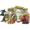 thumbnail image 3 of Northlight Traditional  Christmas Nativity Figurine with Stable  - 23.25" - 13-Piece, 3 of 3