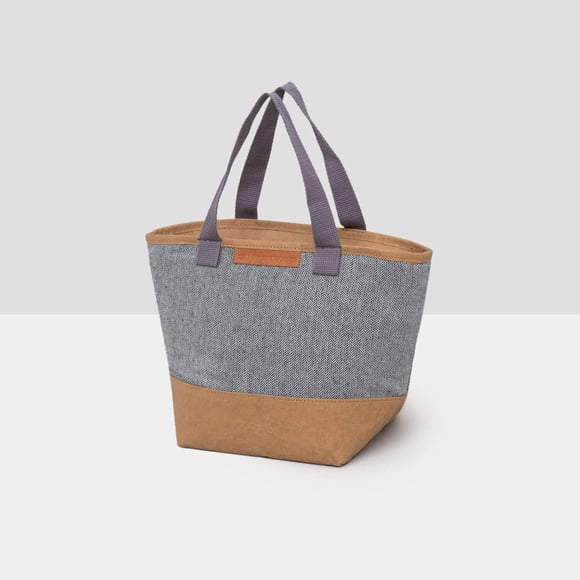 Hors des bois Mini Shopper Déjeuner Herringbone