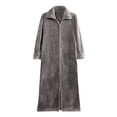 thumbnail image 4 of LSLJS Robe de Mode pour Femmes Peignoir Allongé Garde au Chaud Col à Revers Même Style pour Hommes et Femmes Manches Longues, Peignoirs Cadeaux pour Femmes, 4 of 4