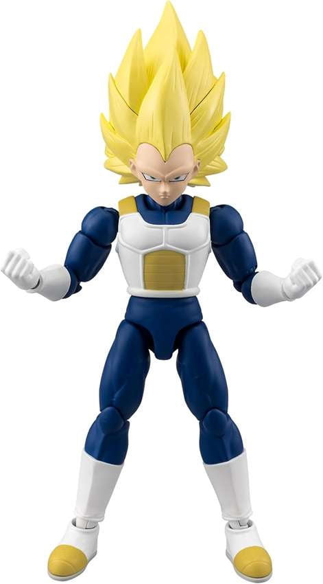 Dragonball Daima Figurine Articulée de 6 Pouces Dragon Stars - Super Saiyan 3 Vegeta