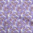 thumbnail image 1 of oneOone Silk Tabby Purple Fabric Tropical Craft Projects Decor Fabric Printed By The Yard 42 Inch Wide, 1 of 5
