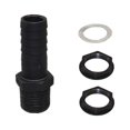 thumbnail image 1 of Water Butt Tank Overflow Connector 1in +Washer & Nut Fits 1in Overflow Pipe UK R3Z5, 1 of 9