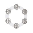 thumbnail image 1 of Langgg Accessoires de Percussion Portatifs Musique avec Sons Vifs et Nets Lors des Rassemblements Cymbales Professionnelles Ching avec Rangée Simple, 1 of 6
