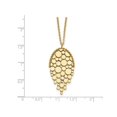 thumbnail image 2 of Collier Pendentif Poli en Or Jaune 14K avec Chaîne, 2 of 4