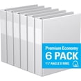 thumbnail image 1 of Davis Group, Premium Economy, D Ring, Binder, 6 Pack, 1.5", 1 of 3