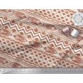thumbnail image 2 of Soimoi Silk Fabric Aztec Geometric Print Fabric by Yard 42 Inch Wide, 2 of 3