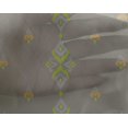 thumbnail image 4 of oneOone Georgette Viscose Tissu Stripe & Swirl Ikat Tissu Imprimé 1 Yard 42 Inch Large, 4 of 4