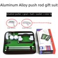 thumbnail image 2 of Premium Golf Putter Gift Set with Detachable Aluminum Alloy 3-Section Shaft, Featuring Double-Sided & Single-Sided Club Heads – High Hardness R Rating, Lightweight Durable Design for Versatile Use:, 2 of 6