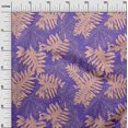 thumbnail image 3 of oneOone Rayon Medium Purple Fabric Tropical Sewing Craft Projects Fabric Prints By Yard 56 Inch Wide, 3 of 4