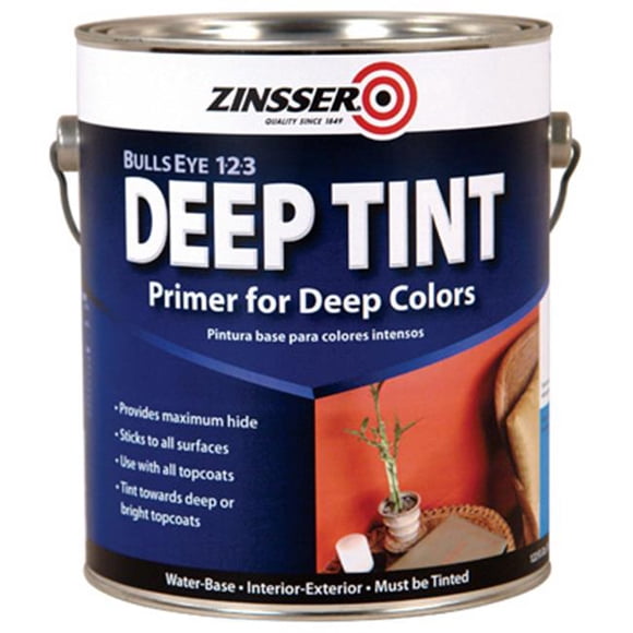 Zinsser 2031 Apprêt à Base d'Eau à Teinte Profonde et Détachant, Gallon
