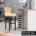 thumbnail image 2 of Housse Extensible pour Tabouret de Bar pour Housses de Chaise Latérale Hauteur Bar, 2 of 8