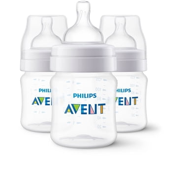 Philips Avent Anti-colic Baby Bottles, 3x4oz Bottles, SCY100/03