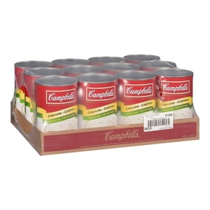 Campbell's Condensed Crème de soupe de champignons 1.36 L/48oz (12 boîte)