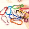 thumbnail image 3 of Graflsoa Crochets Mousquetons en Alliage d'Aluminium Léger Premium pour Camping, Randonnée et Voyage - 5 Pcs, Options Multicolores (Or, Noir, Argent, Rouge, Bleu, Vert), 3 of 7