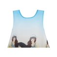 thumbnail image 4 of Girls Dress Tank Modern People Figure Print Blue 12 Years, 4 of 4