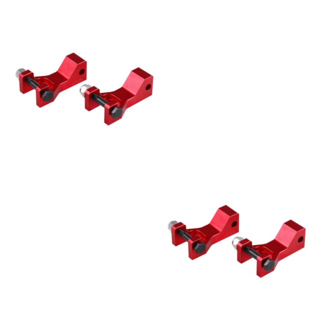 Maytalsory 1/2/3 Libérer le Potentiel de Tous les Terrains Moto Kit de Descente avant Structure Est Rouge 2PCS