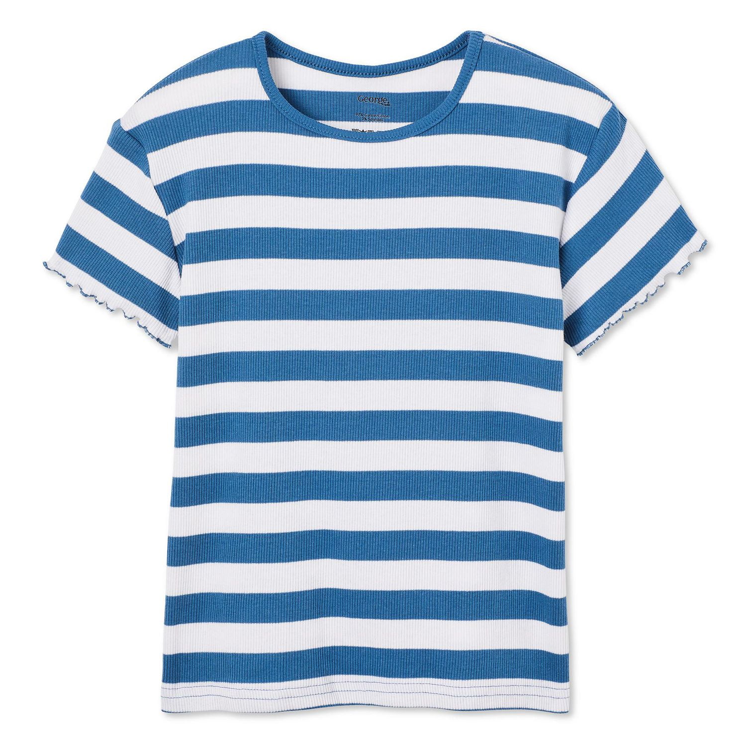 T-shirt côtelé George pour filles