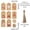 A 4D2, variant on Rvkxad Christmas Gift Tags, 50/100PC Kraft Paper Labels with Ropes for Holiday Present Wrapping, Gift Tags, Name Cards