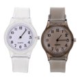 thumbnail image 1 of 2 Pcs Montre Mode pour Enfants Ronde en Plastique Simple pour École et Exercice, 1 of 8